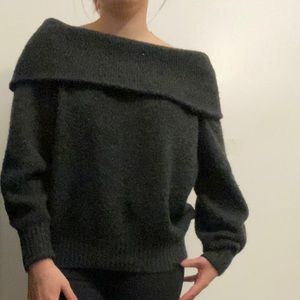 H&M over the shoulder sweater